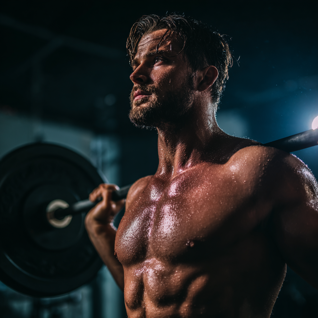 Чоловік у спортзалі